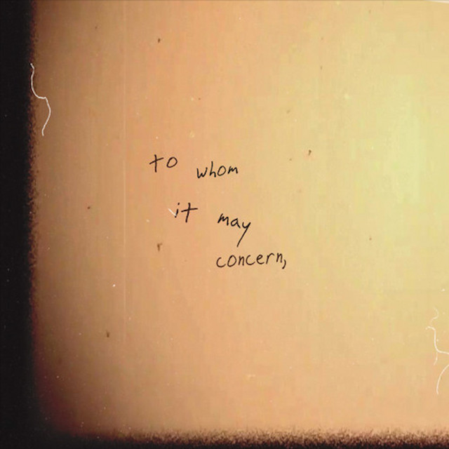 To Whom It May Concern
